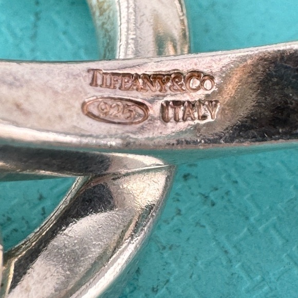 Vtg. Tiffany & Co. Twisted Twist Link Statement Necklace Sterling Silver (HEAVY) - Picture 7 of 7